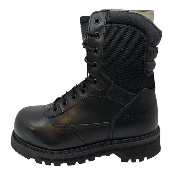 Bates Mens Sz.5 EX WIDE 8" Tactical Black Boots With Side Zipper E02340 Unisex - Picture 12 of 16